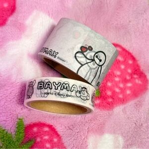 Tokyo Disney Resort Baymax Big Hero 6 Washi Tape 2-Roll Set — Japan Exclusive